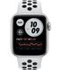 Apple Watch Nike SE Series GPS 40mm Silver Aluminium case with Pure Platinum/Black Nike Sport band (MYYD2/MKQ23)