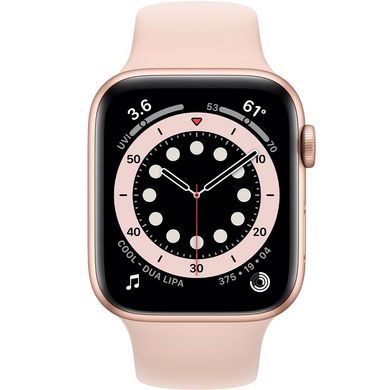 Apple Watch Series 6 GPS+Cellular 40mm Gold Aluminium case with Pink Sand Sport band (M02P3/M06N3)