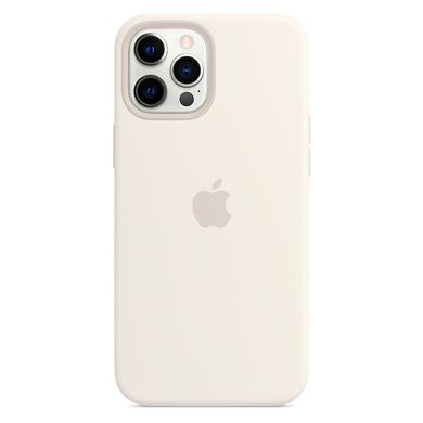 Чохол Apple Silicone Case with MagSafe White для iPhone 12 Pro Max (MHLE3)