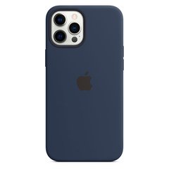 Чехол Apple Silicone Case with MagSafe Deep Navy для iPhone 12 Pro Max (MHLD3ZE/A)