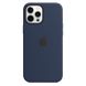 Чохол Apple Silicone Case with MagSafe Deep Navy для iPhone 12 Pro Max (MHLD3ZE/A)