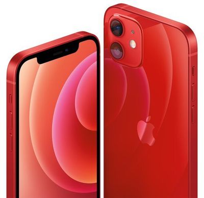 Apple iPhone 12 128GB Dual Sim (PRODUCT)RED (MGGW3)