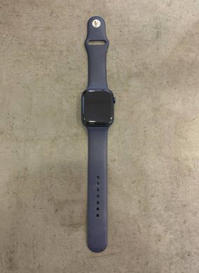 Apple Watch Series 6 44mm Blue Aluminium case with Deep Navy Sport band