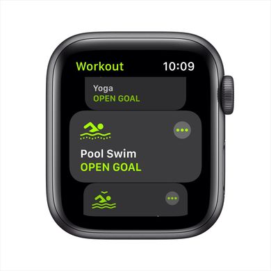 Apple Watch SE GPS 40mm Space Gray Aluminium Case with Black Sport Band (MYDP2)