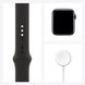 Apple Watch SE GPS 44mm Space Gray Aluminium Case with Black Sport Band (MYDT2)