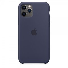 Чехол Apple Silicone Case Midnight Blue для iPhone 11 Pro Max (MWYW2)