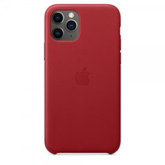 Чехол Apple Leather Case (PRODUCT)Red для iPhone 11 Pro (MWYF2)