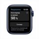 Apple Watch Series 6 44mm GPS Blue Aluminum Case with Deep Navy Sport Band (M00J3)