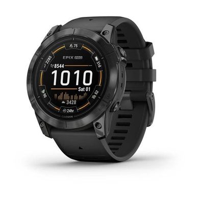 Смарт-часы Garmin Epix Pro (Gen 2) 51mm Slate Gray with Black Band (010-02804-20/21)