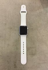 Apple Watch Series 3 38mm Silver Aluminium case with Fog Sport band